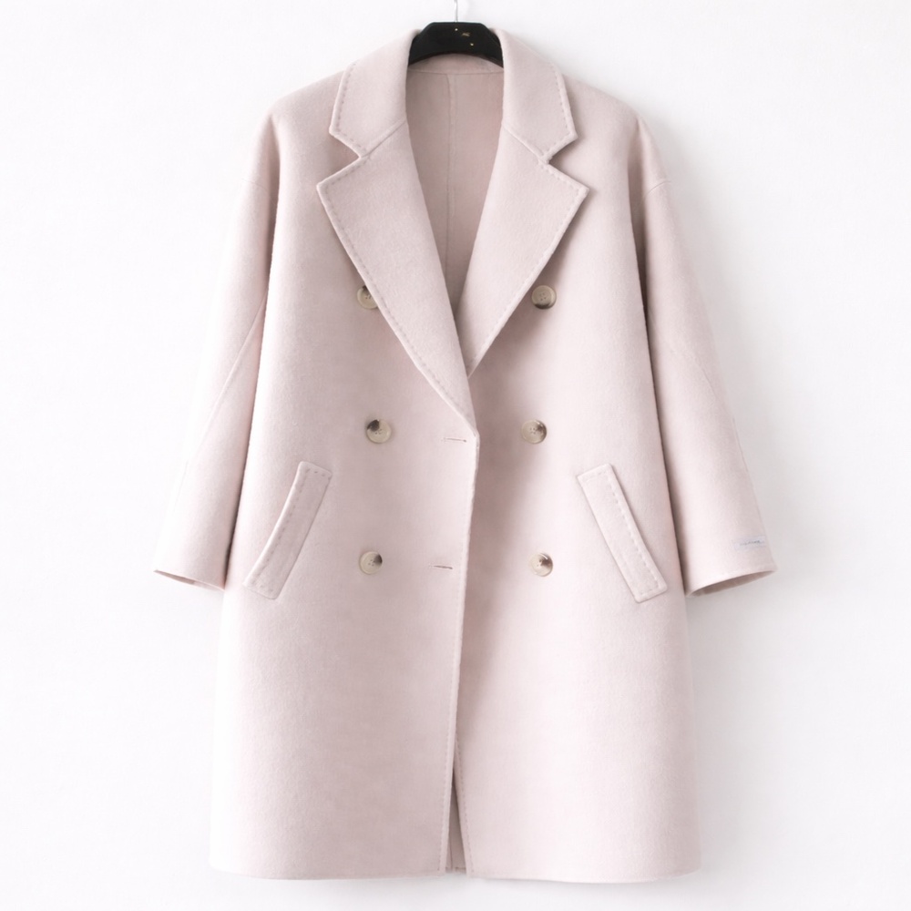 100% Wool Double-Faced Coat – Brand New with Tags
